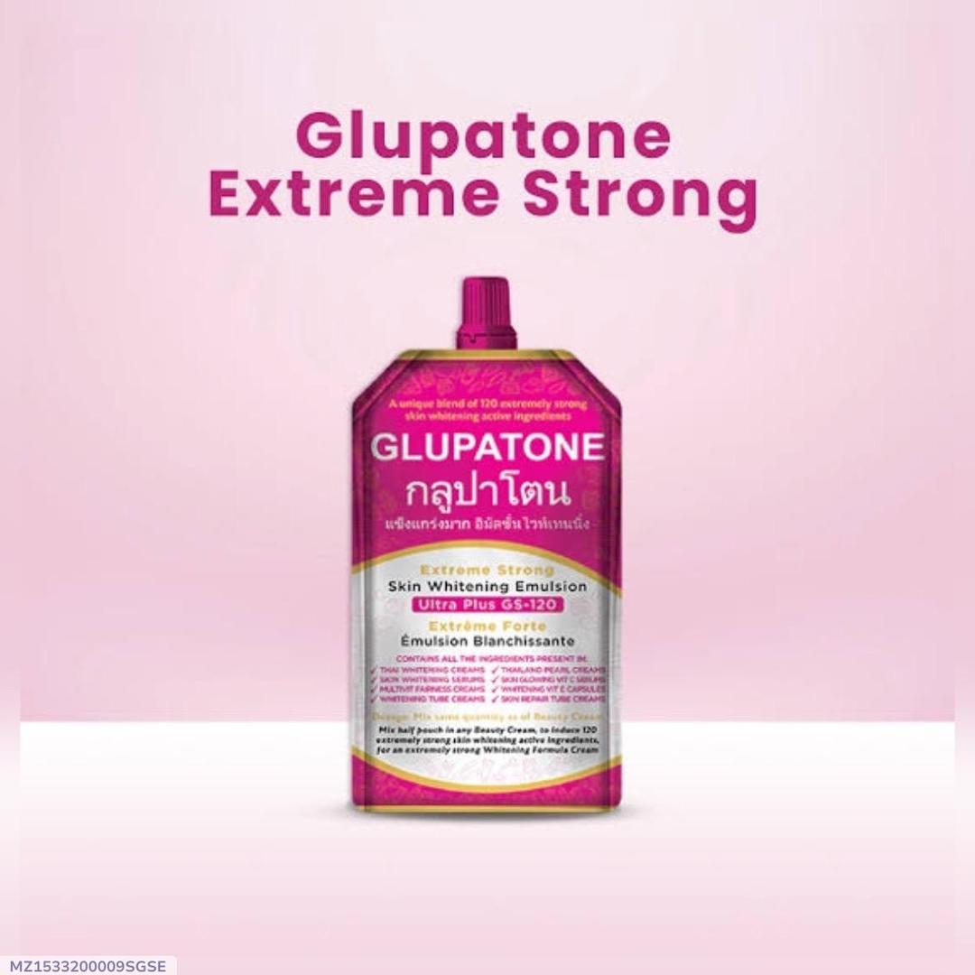 Glupatone Extreme Strong Whitening Emulsion Ultra Plus GS-120 For Face & Body 50ml Trend Nexus