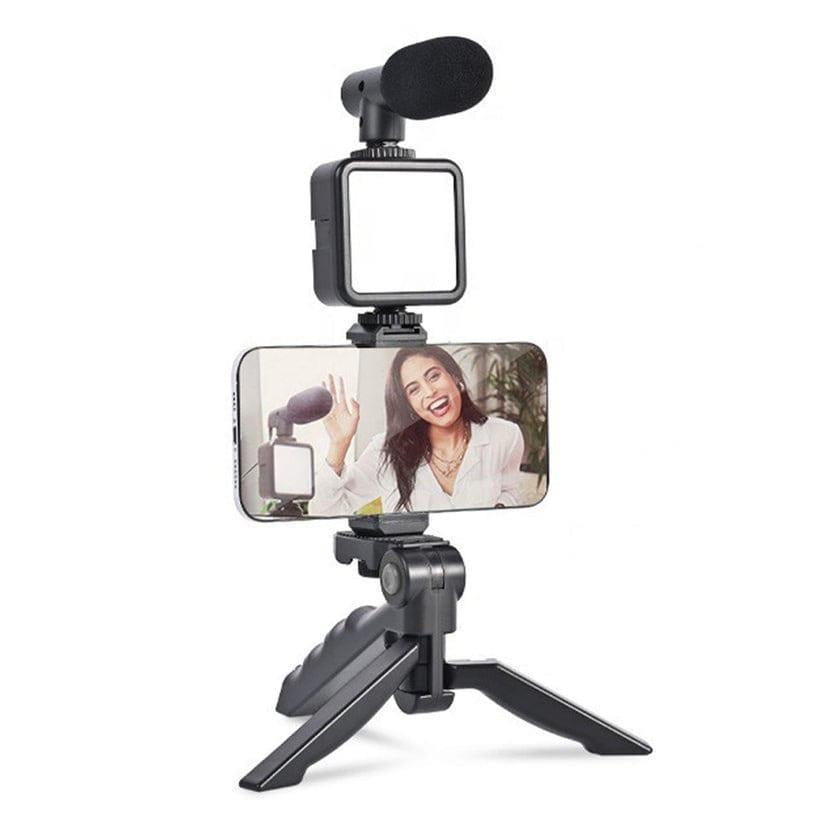 Portable Multipurpose LED Ring Light with Microphone and Tripod - Trend Nexus