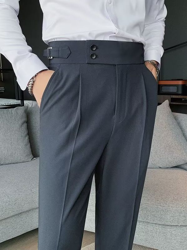 Men's Korean-style Slim-fit Skillet Pants Trend Nexus