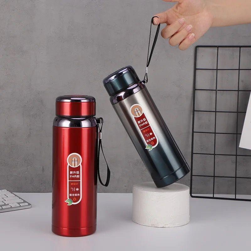 1 Pc Stainless Steel Water Bottle - 800ml Trend Nexus