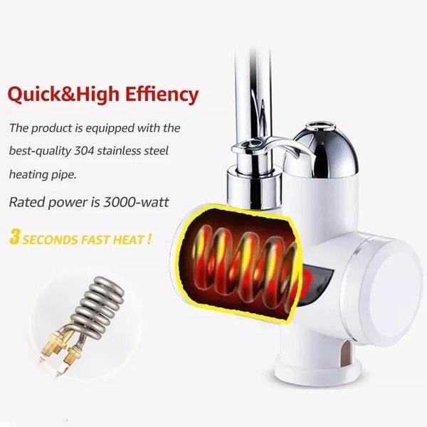 Portable Electric Hot Water Heater Faucet - Instant Heating Solution - Trend Nexus