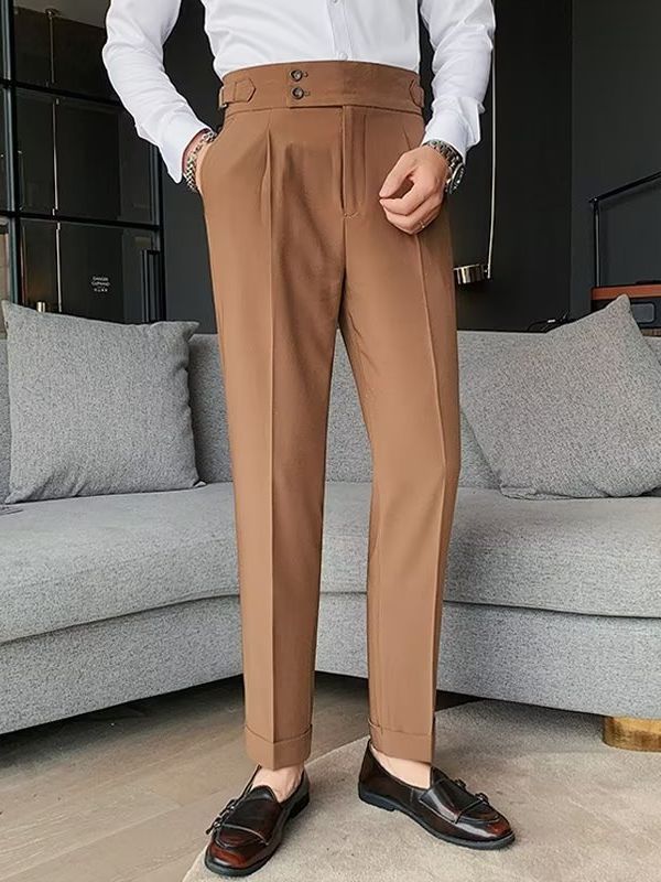 Men's Korean-style Slim-fit Skillet Pants Trend Nexus
