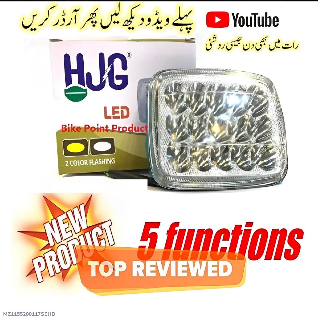 HJG Bike & Car Headlight – Fog Light for CD 70 & CG 125 Trend Nexus