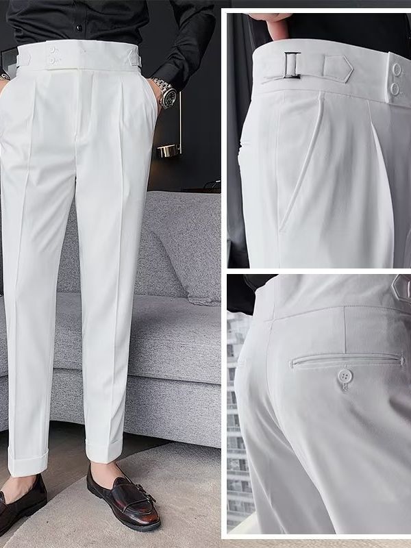 Men's Korean-style Slim-fit Skillet Pants Trend Nexus