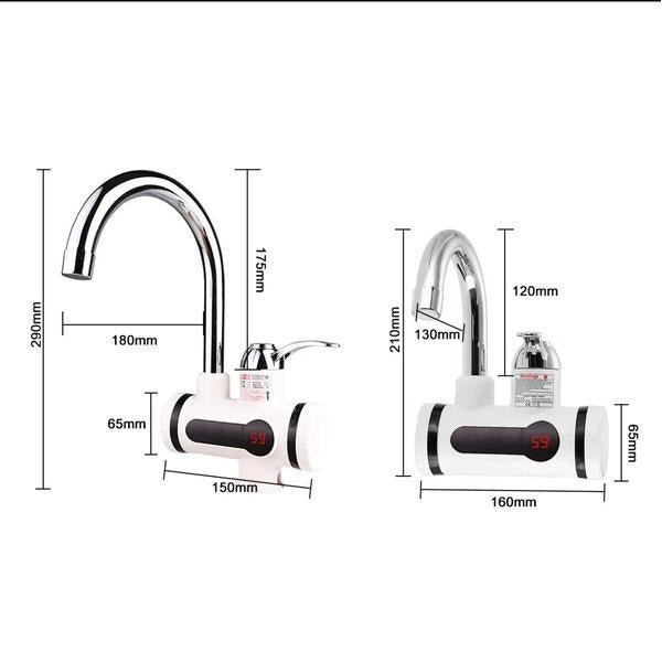Portable Electric Hot Water Heater Faucet - Instant Heating Solution - Trend Nexus
