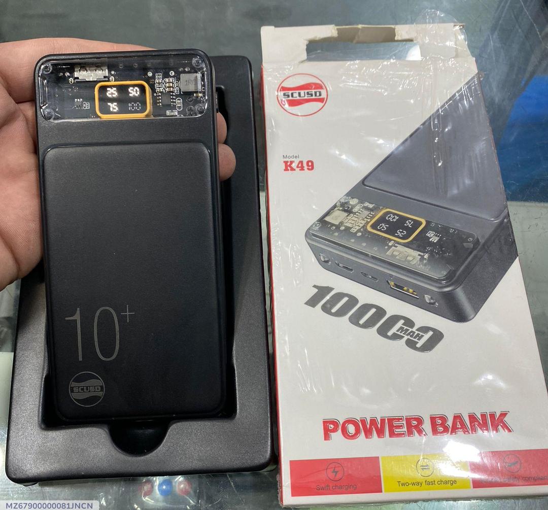 Compact Power Bank - Portable, Fast Charging Power for 3 Devices Trend Nexus