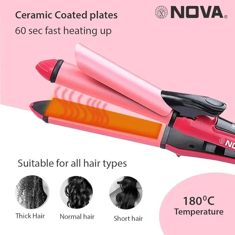 frizz Therapy Hair Curler & Straightener Trend Nexus