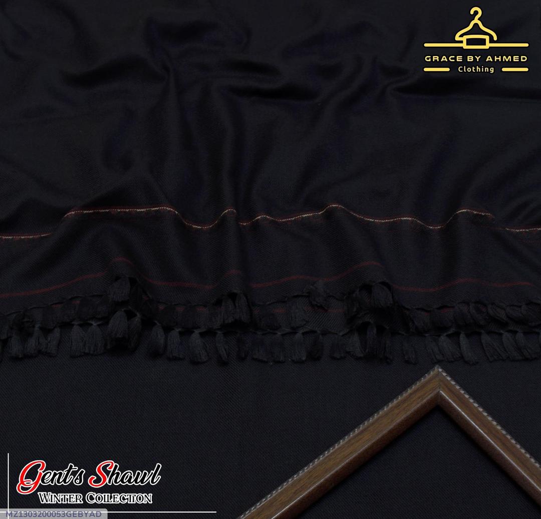 1 Pc Men's Acrylic Embroidered Shawl Trend Nexus
