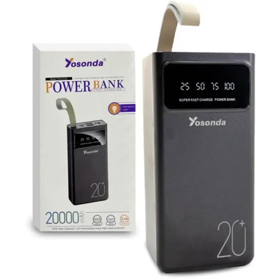 Fast Charging Power Bank – 20,000 mAh | Charge 3 Devices Simultaneously Trend Nexus