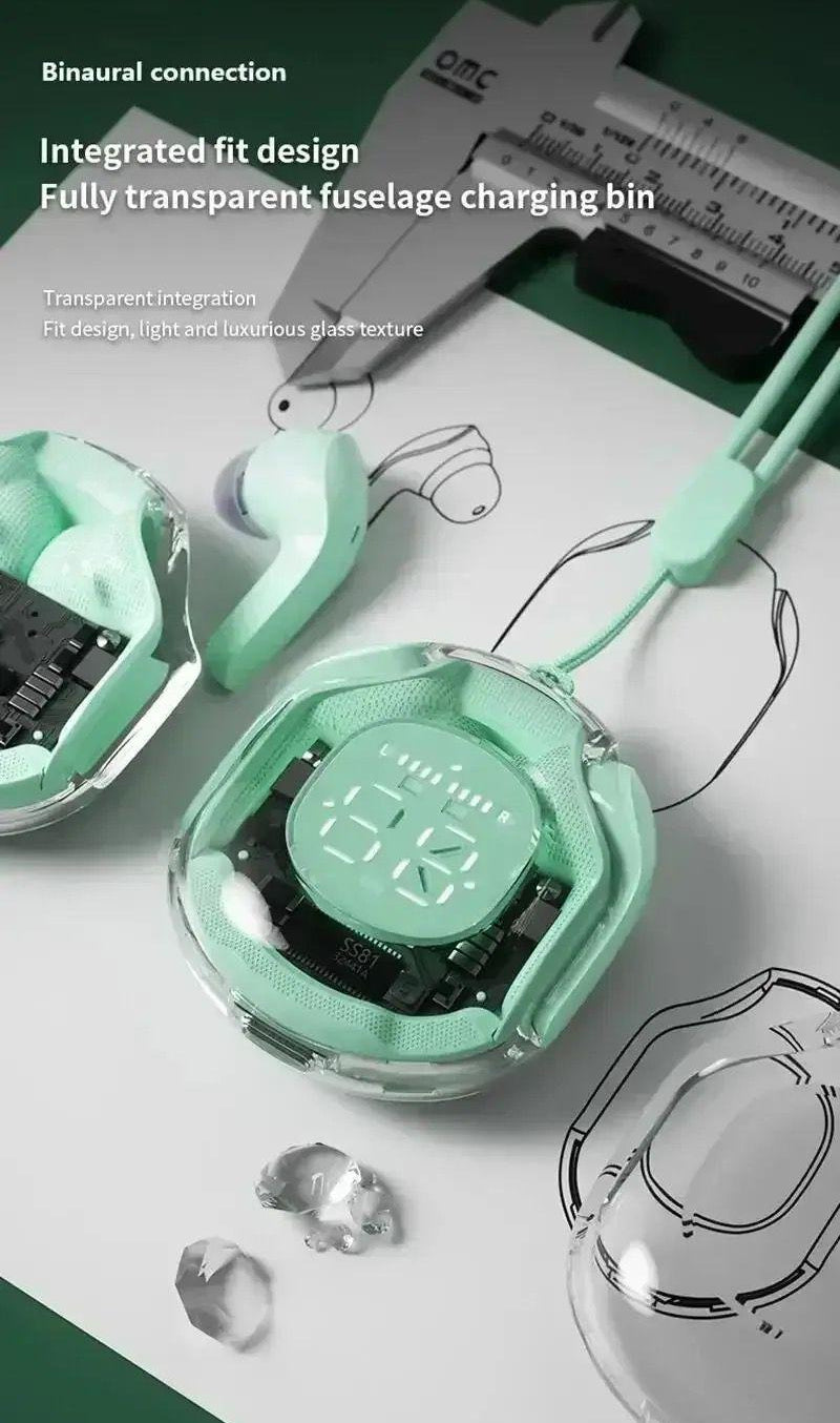 Wireless Bluetooth Earbuds with Mic & Volume Control – 5 Colors Trend Nexus