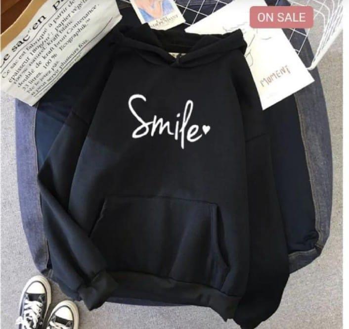 Women's Stitched Fleece Printed Pullover Hoodie Trend Nexus