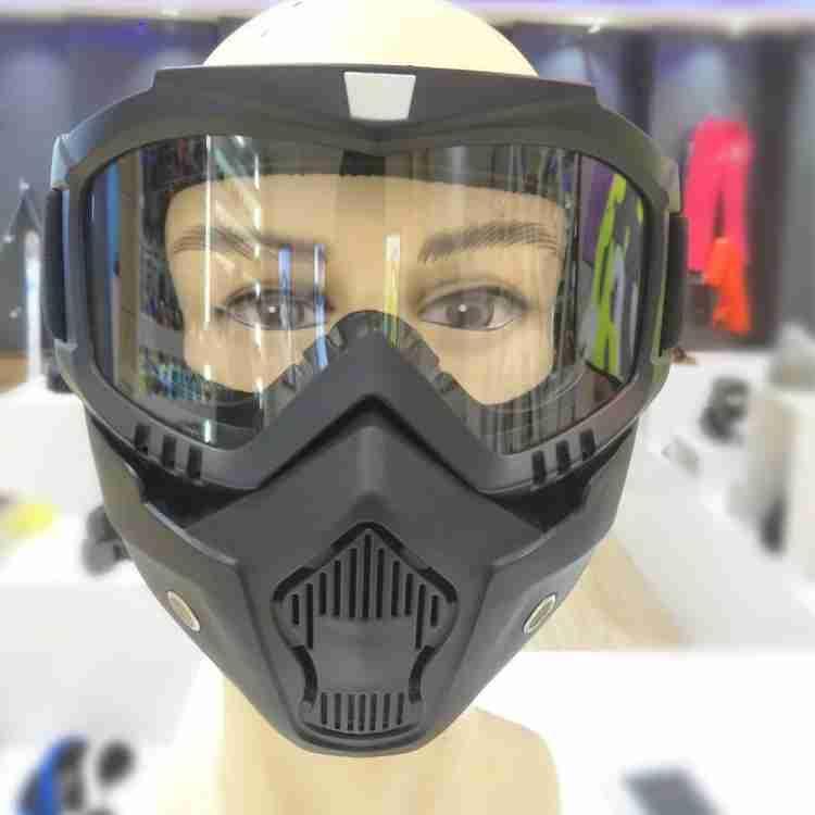 Transparent Glass Durable Black Helmet - 1 Pc Designed for Safety and Comfort Trend Nexus