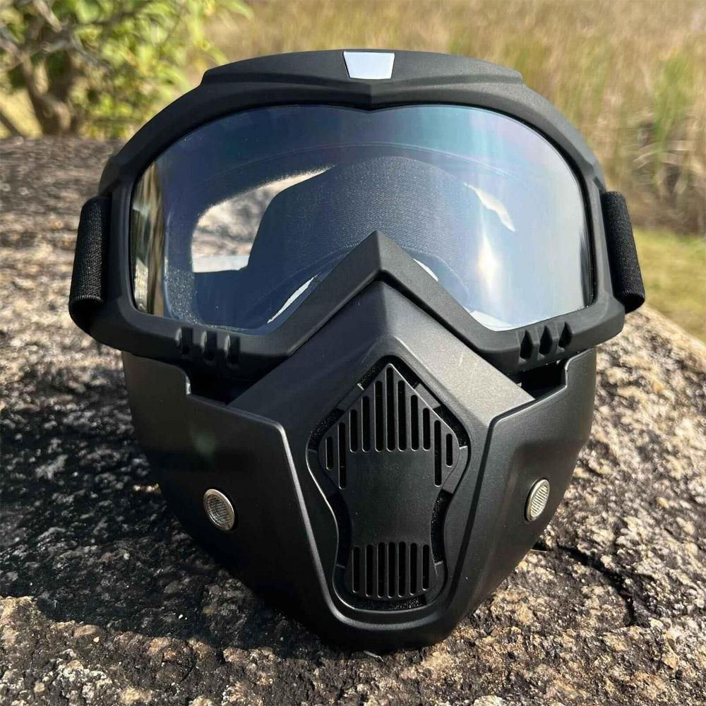 Transparent Glass Durable Black Helmet - 1 Pc Designed for Safety and Comfort Trend Nexus