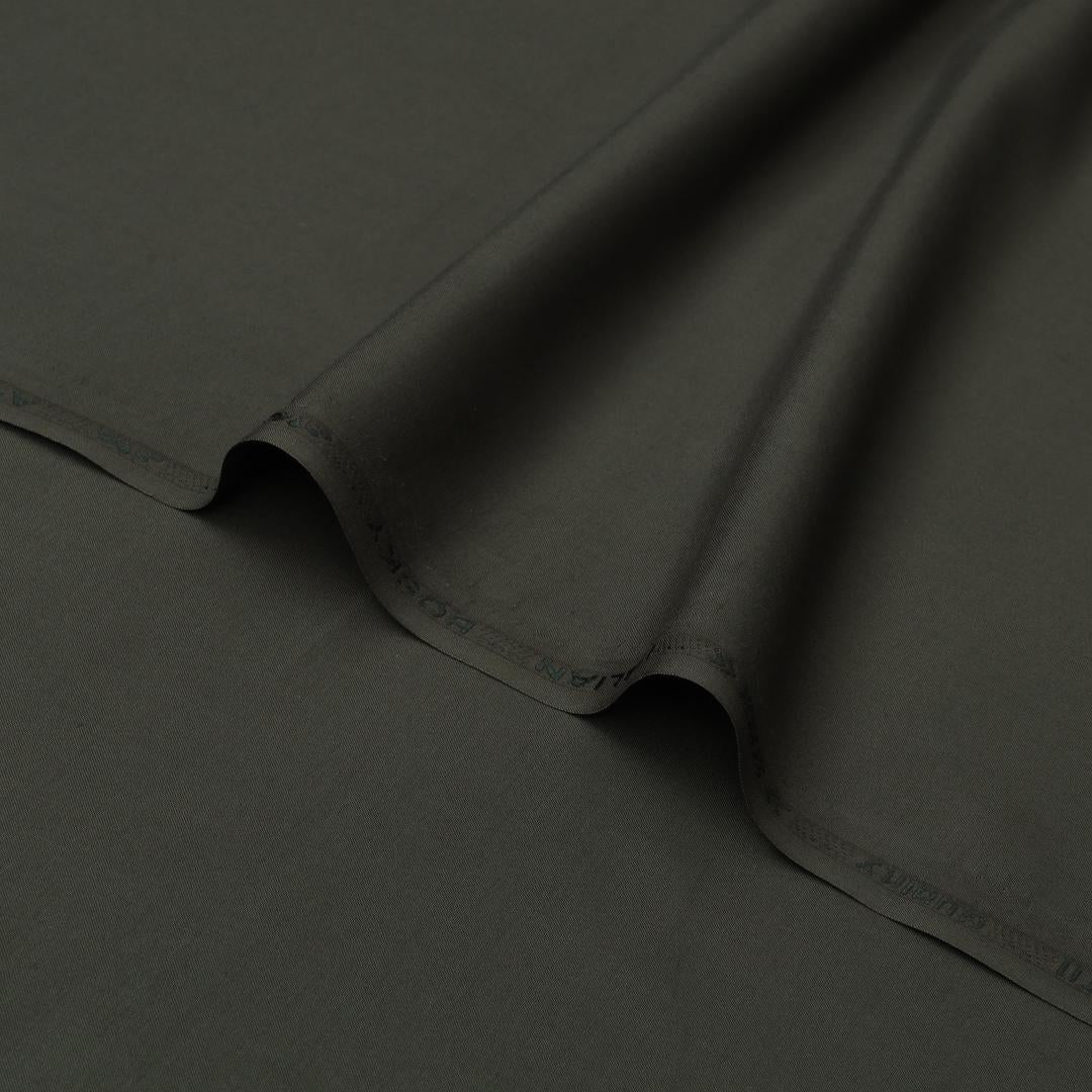 Men’s Unstitched Boski Plain Suit – Green Trend Nexus