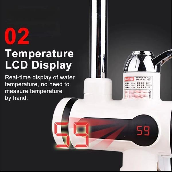 Portable Electric Hot Water Heater Faucet - Instant Heating Solution - Trend Nexus