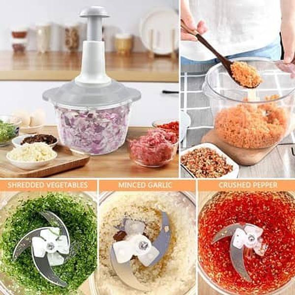Manual Hand Press Food Chopper Trend Nexus