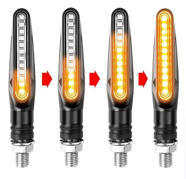 4 Pcs Audi Style LED Indicator For All Bikes Trend Nexus