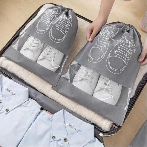 Travel Shoe Organizer Bag - 3 Pcs Durable Non-Woven Storage Solution Trend Nexus