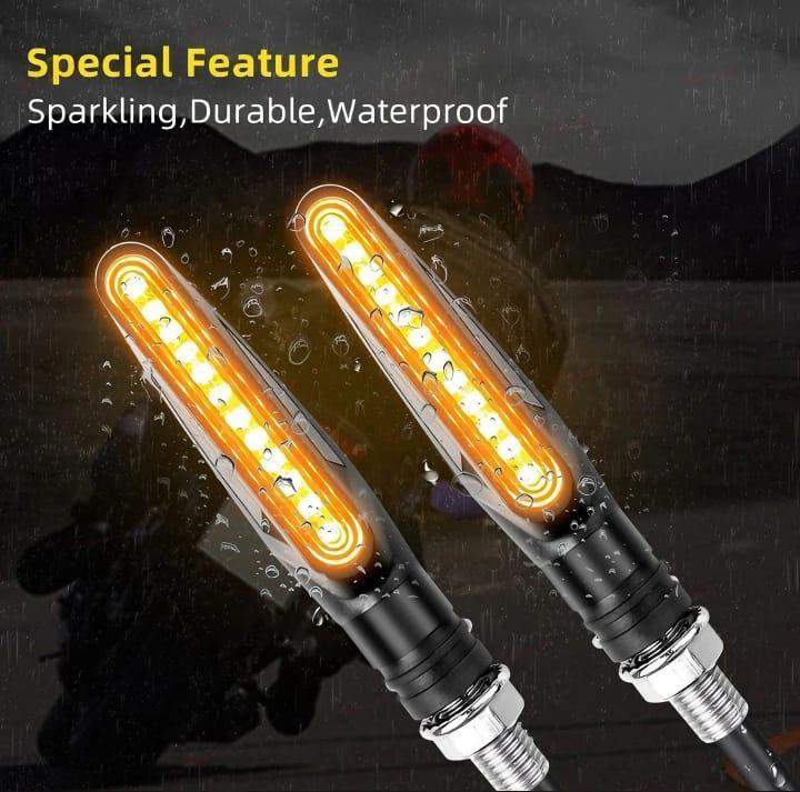4 Pcs Audi Style LED Indicator For All Bikes Trend Nexus