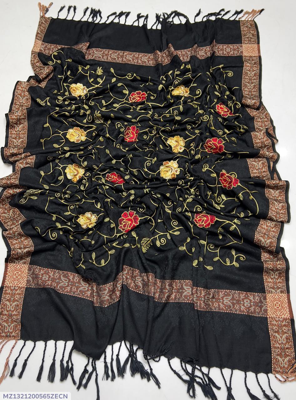 Women's Pashmina Embroidered Shawl Trend Nexus