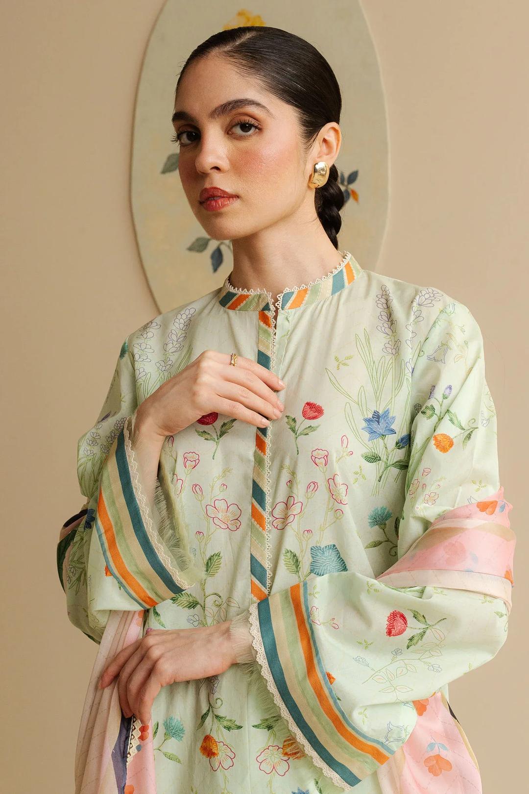 Women's Unstitched Printed Suit Trend Nexus