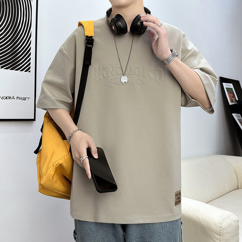 New Hong Kong-style Trendy Steel-printed shirts for men's Trend Nexus