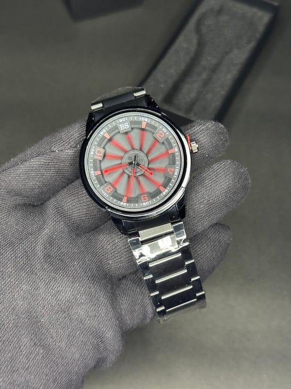Stainless Steel Spinning Watch with Box Trend Nexus