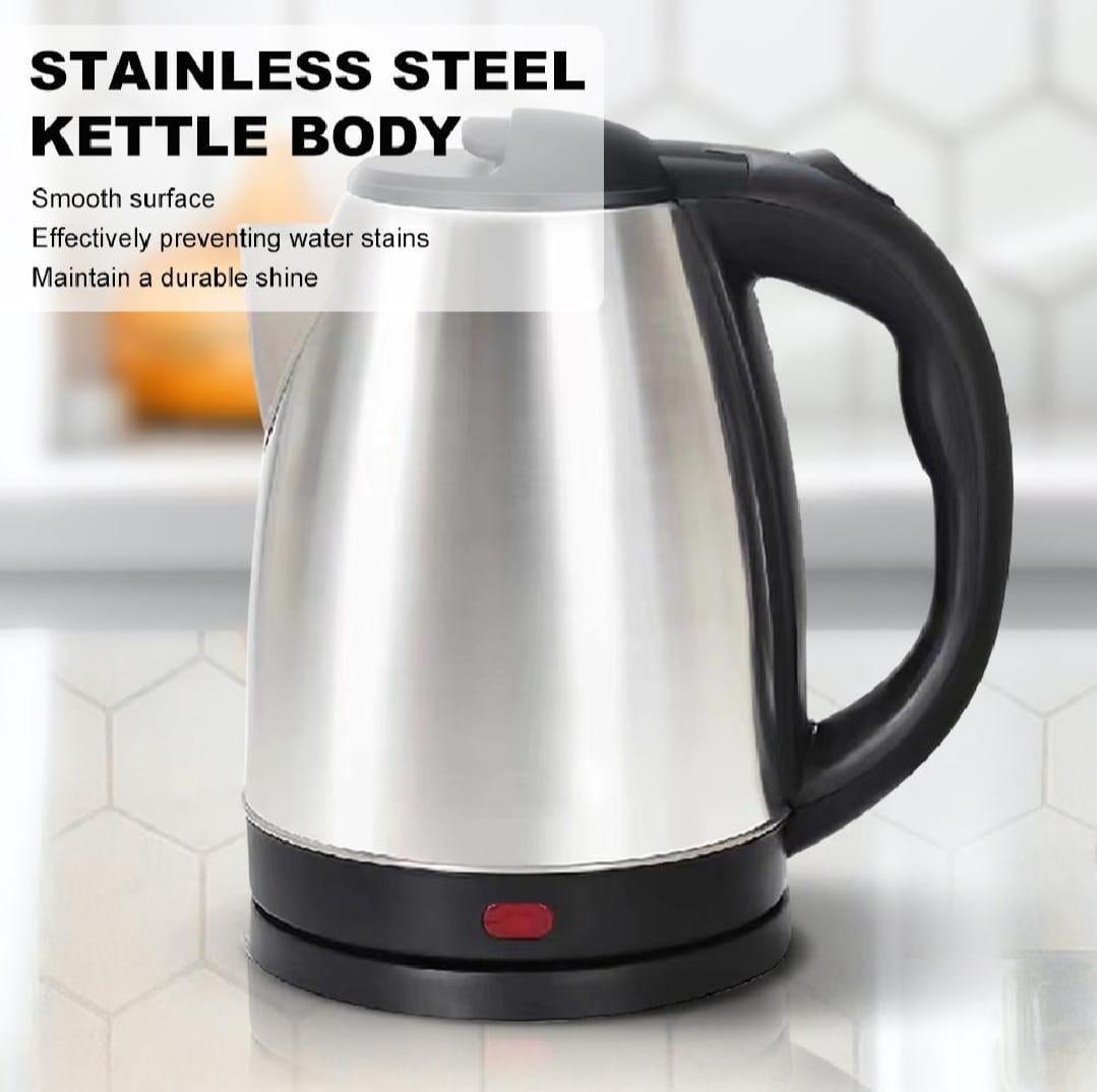 Fast Boil Electric Kettle - 1 Pc Stainless Steel with 2L Capacity Trend Nexus