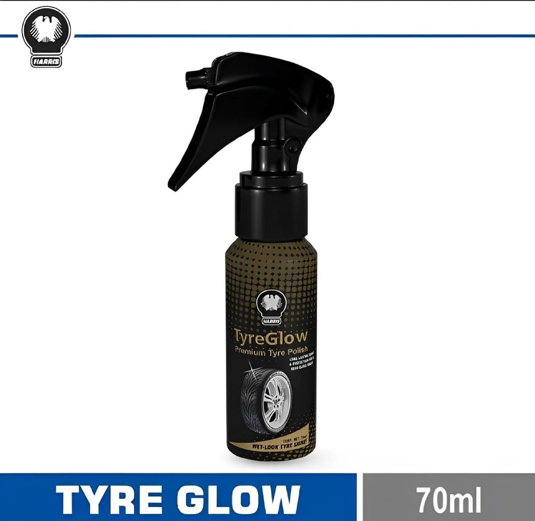 TireGlow™ Tire Shine – Long-Lasting Black Gloss Polish (70ml) Trend Nexus