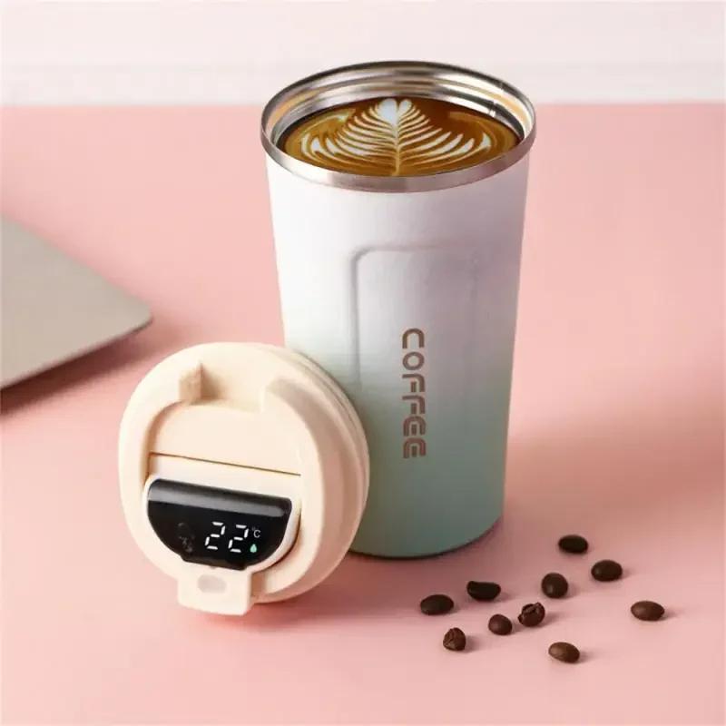 Insulated Travel Coffee Mug – 510ml Stainless Steel Leak-Proof Mug - Trend Nexus