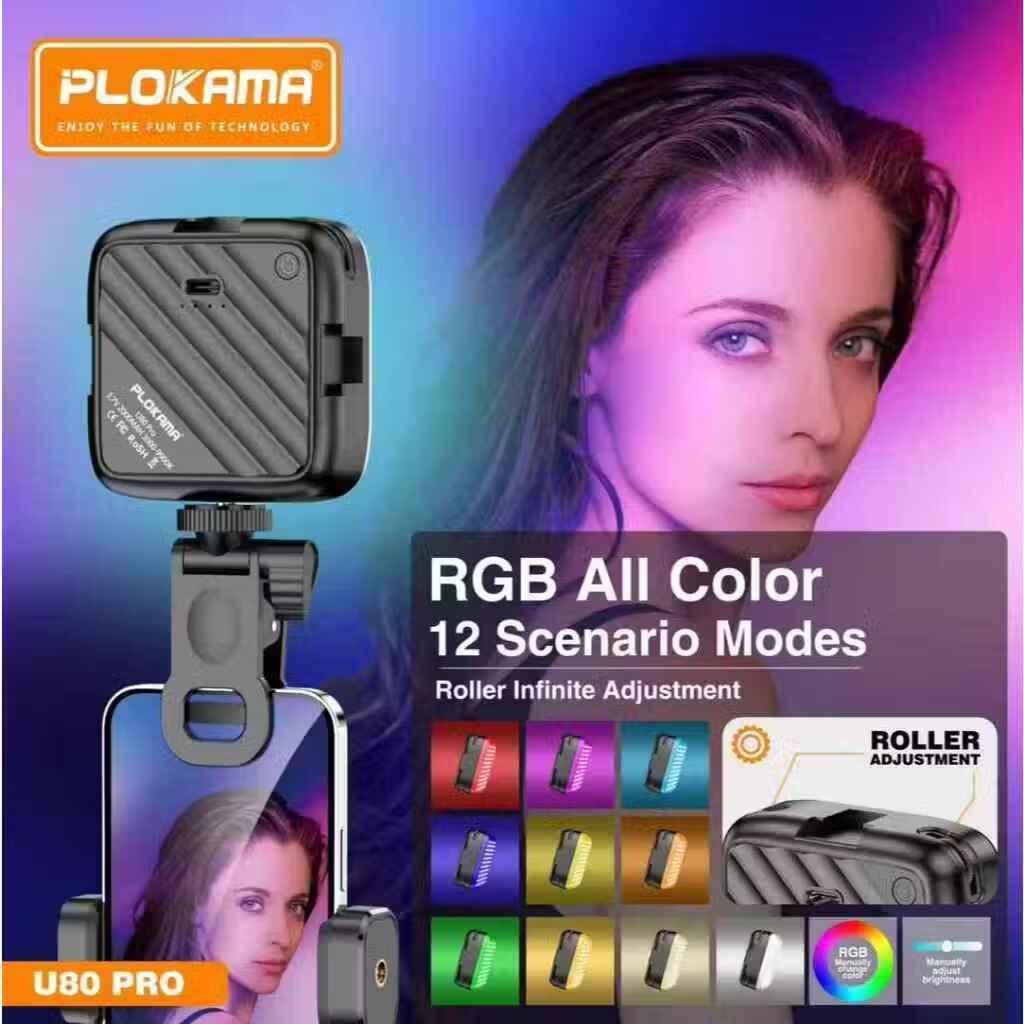 Plokama U80 Pro Portable RGB LED Light Trend Nexus