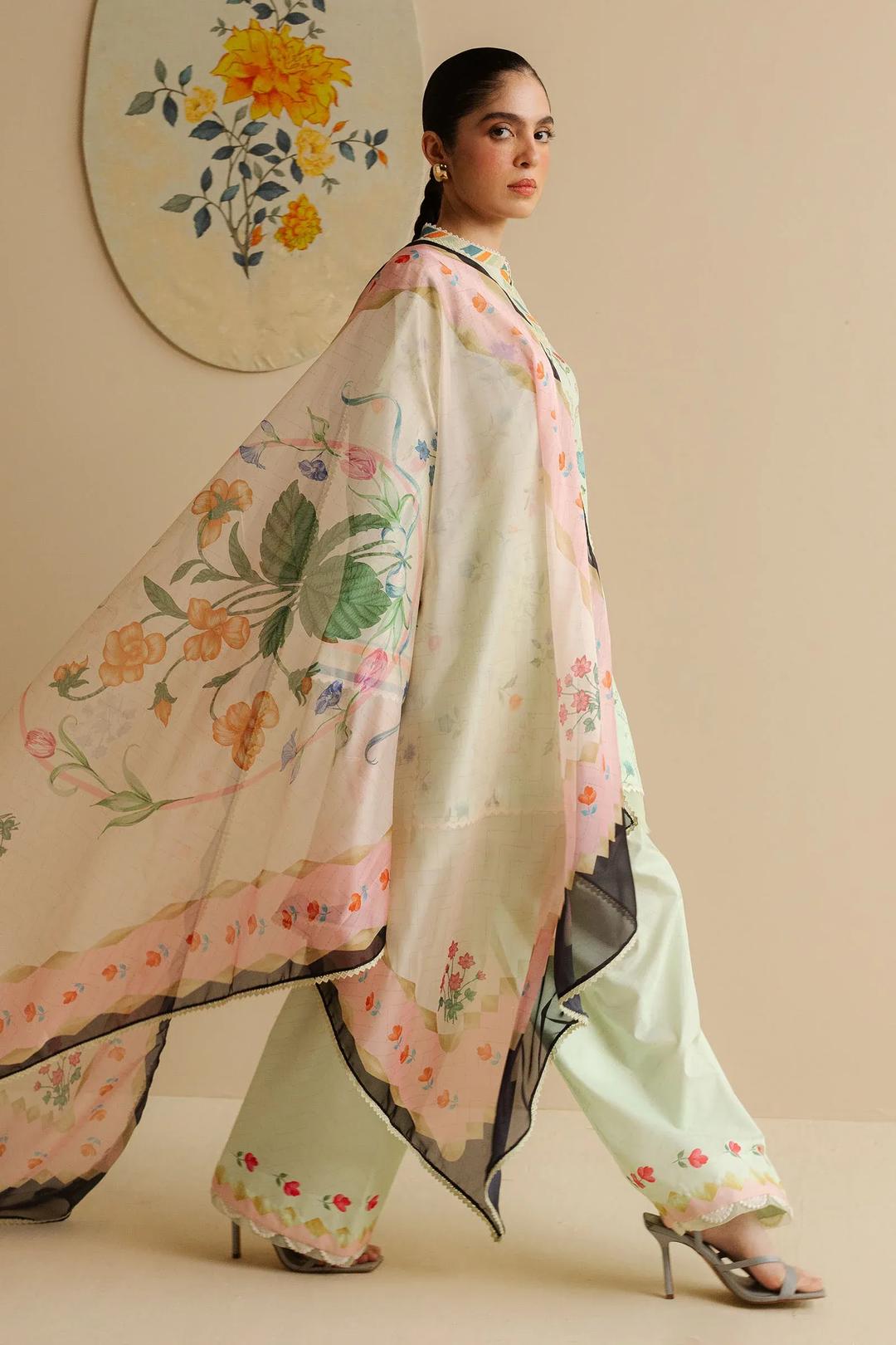 Women's Unstitched Printed Suit Trend Nexus