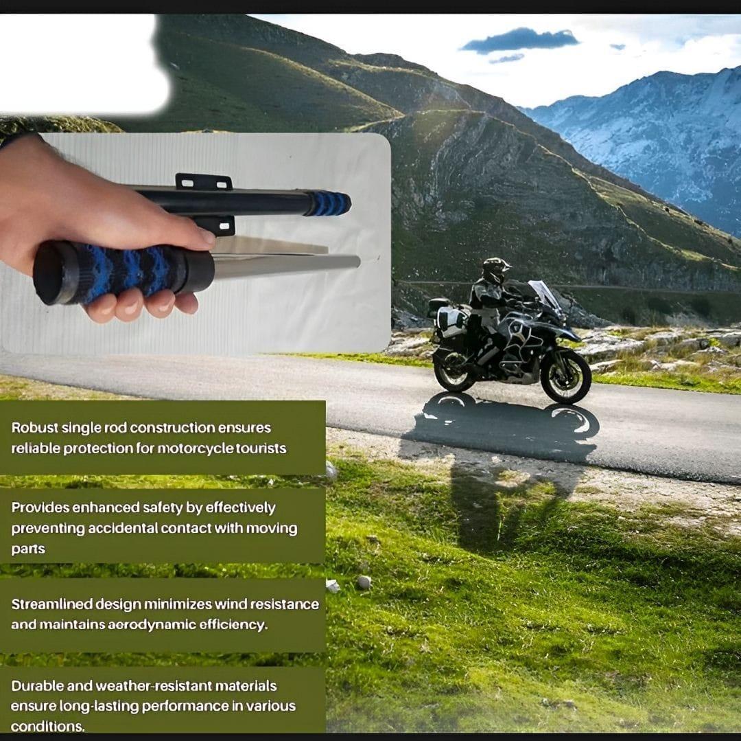 Single Side Open Safety Crash Guard – Fancy Openable Rod Trend Nexus