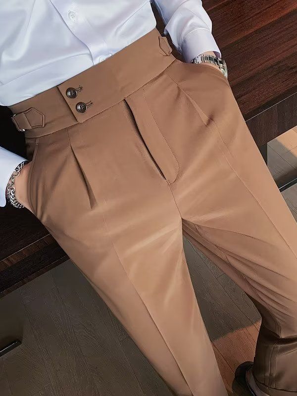 Men's Korean-style Slim-fit Skillet Pants Trend Nexus
