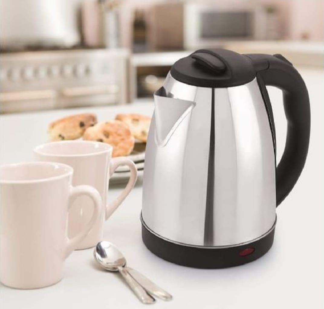Fast Boil Electric Kettle - 1 Pc Stainless Steel with 2L Capacity Trend Nexus