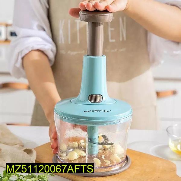 Manual Hand Press Food Chopper Trend Nexus