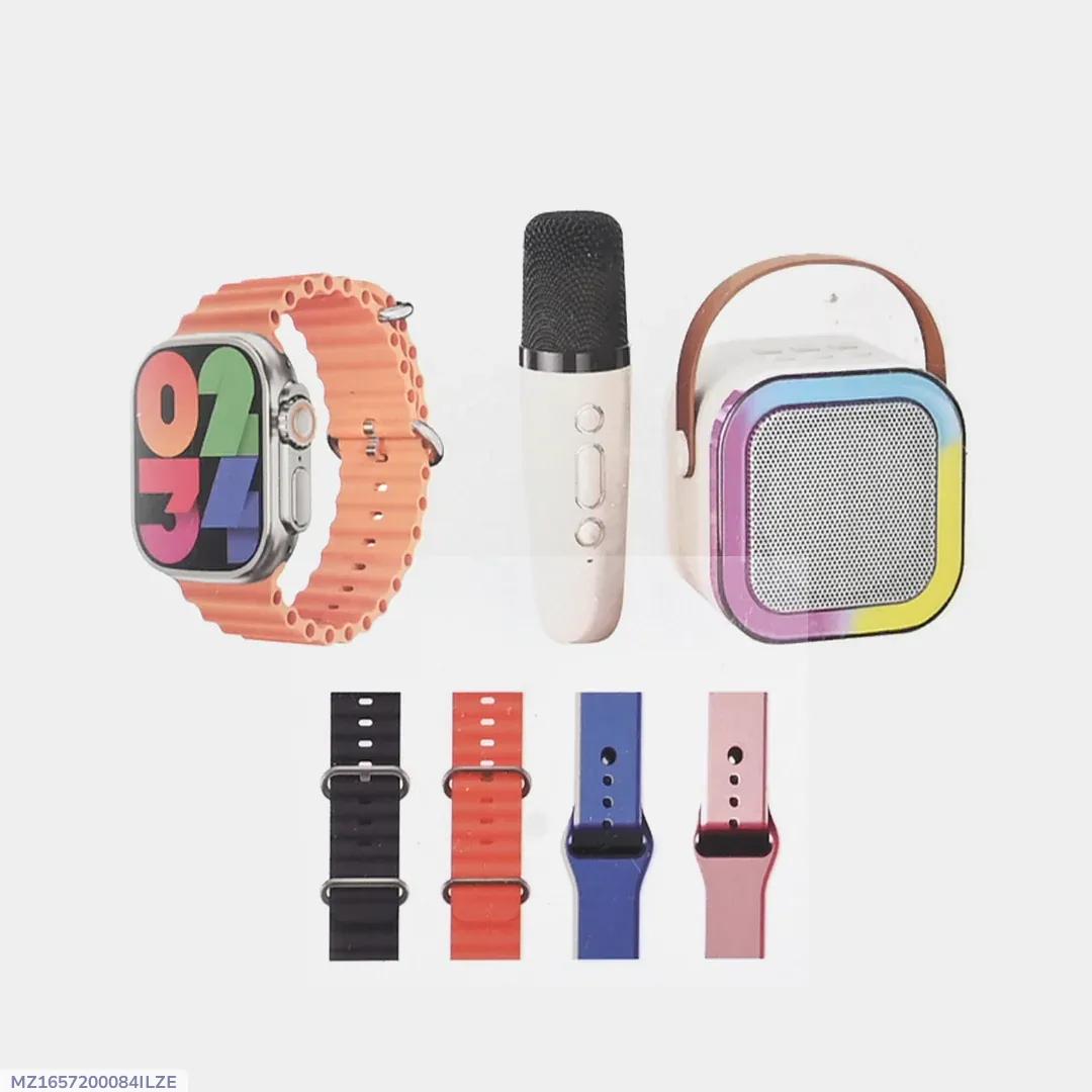 Smart Watch 12 Model with 4 Pcs Smart Wristbands - Bluetooth 5.3 Connectivity Trend Nexus