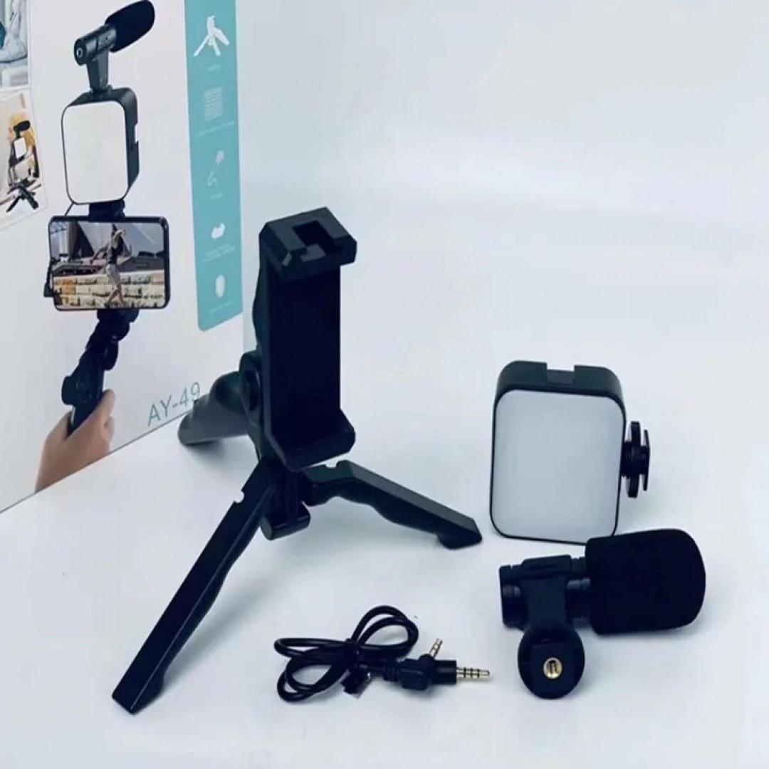 Portable Multipurpose LED Ring Light with Microphone and Tripod - Trend Nexus