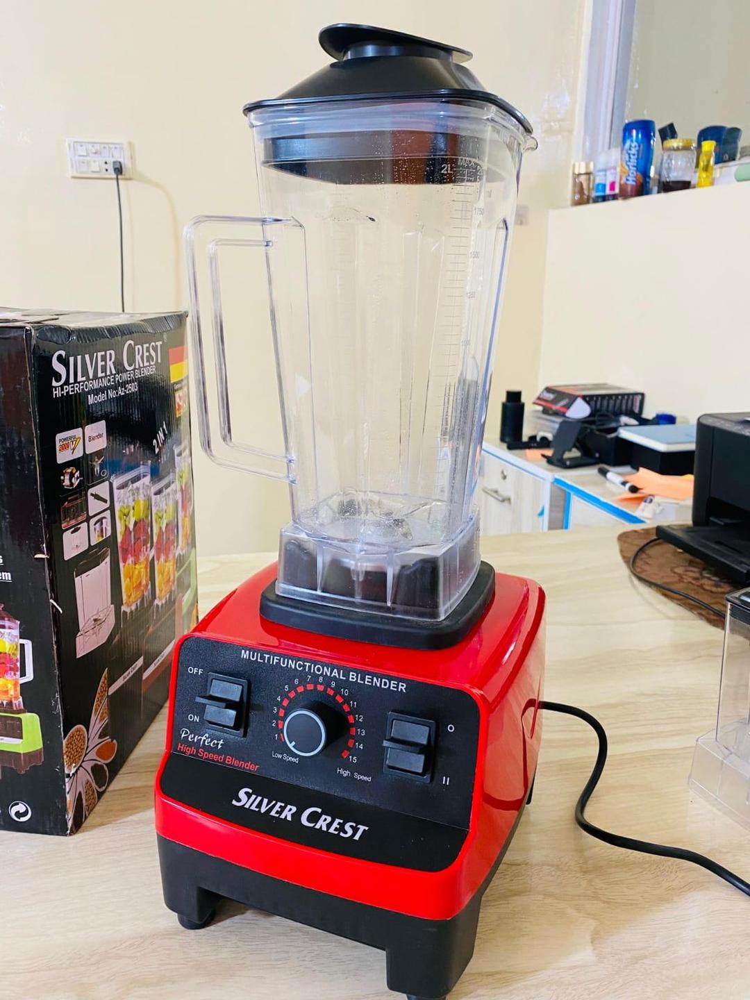 Silver Crest 2-in-1 Heavy Duty Blender – 4500W | 2L + 700ml Chopper Trend Nexus