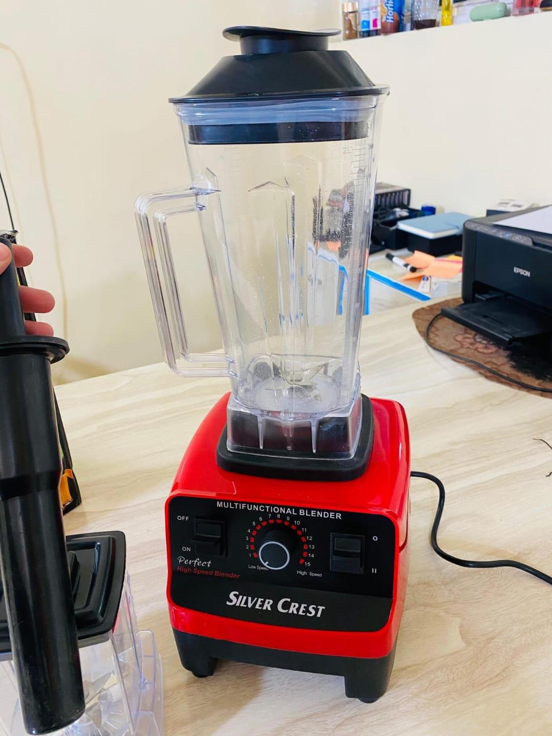 Silver Crest 2-in-1 Heavy Duty Blender – 4500W | 2L + 700ml Chopper Trend Nexus