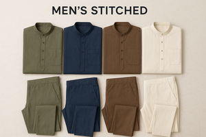 Men's stitched