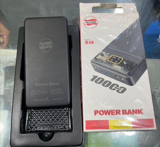 Compact Power Bank - Portable, Fast Charging Power for 3 Devices Trend Nexus