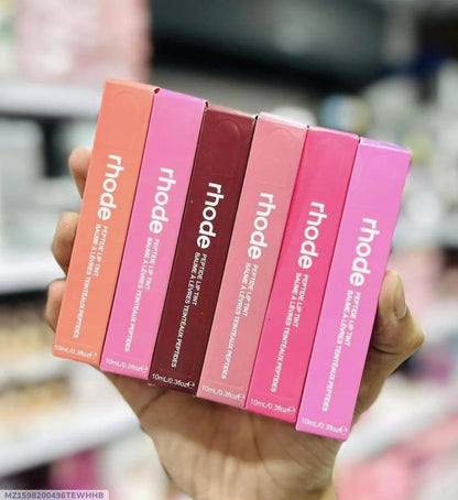 6 Pcs Cool Undertone Lip Gloss Set – Glossy Multicolor Collection Trend Nexus