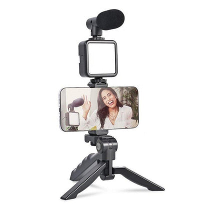 Portable Multipurpose LED Ring Light with Microphone and Tripod - Trend Nexus