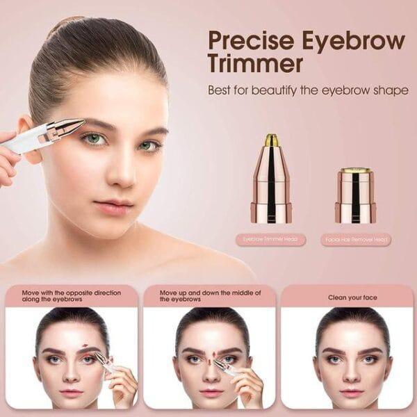 Comfortable Women's Eyebrows Hair Trimmer Trend Nexus