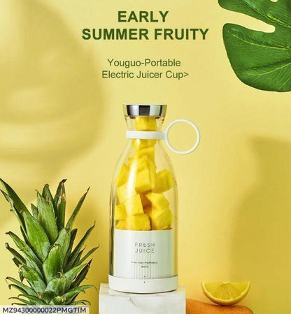 BlendGo™ Portable & Rechargeable Mini Blender – Multicolor (1 Pc) Trend Nexus