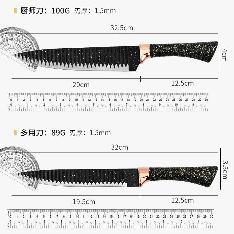 6 Pieces Knife Set Trend Nexus