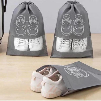 Travel Shoe Organizer Bag - 3 Pcs Durable Non-Woven Storage Solution Trend Nexus