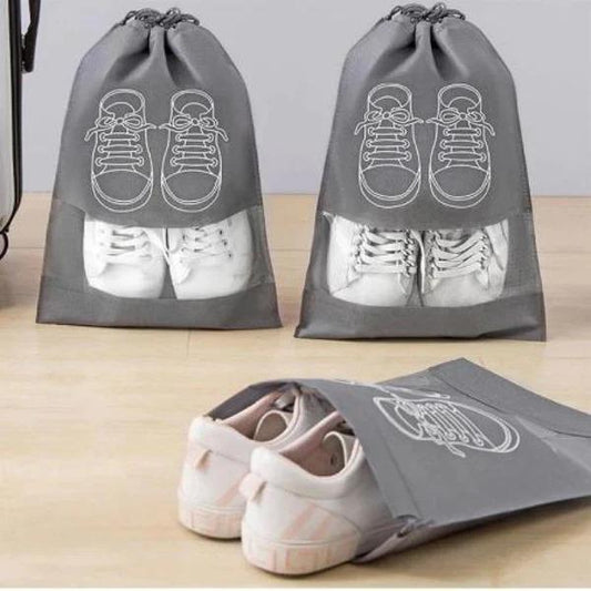 Travel Shoe Organizer Bag - 3 Pcs Durable Non-Woven Storage Solution Trend Nexus