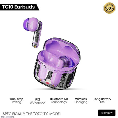 Multicolor Durable Protection Against Water and Dust Earbuds – Bluetooth 5.1 - Trend Nexus